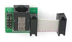 ICD to 10-pin Ribbon Adapter