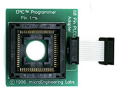 PIC16C92x (/L & /CL) 68 Pin PLCC Adapter