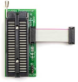 dsPIC ZIF Adapter for 18, 28, and 40-pin DIP
