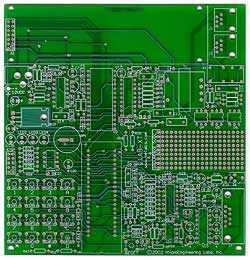 LAB-XT Telephony Experimenter Board (Bare PCB)