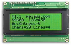 melabs Serial LCD Module 20x4
