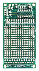 PICProto4 for 14-pin and 8-pin PICMicro MCUs