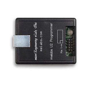 melabs U2 Programmer ICSP model in plastic case